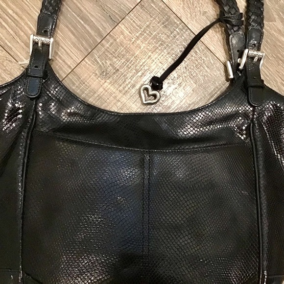 NEW BRIGHTON TOTE SHOULDER BAG leopard lining - Picture 5 of 9